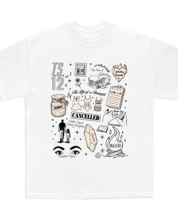 The Life Of A Showgirl Tracklist T-Shirt, Sweatshirt, Hoodie