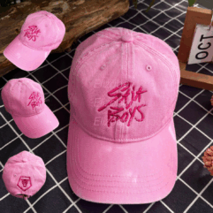 Embroidered Kpop Hunter Huntrix & Saja Boys Washed Hat