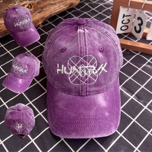 Embroidered Kpop Hunter Huntrix & Saja Boys Washed Hat