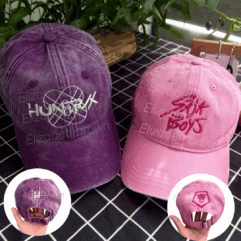 Embroidered Kpop Hunter Huntrix & Saja Boys Washed Hat