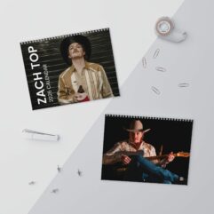 Zach Top 2026 Calendar – Country Music Legend Fan Wall Calendar