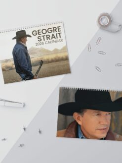 George Strait 2026 Calendar – Country Music Legend Fan Wall Calendar