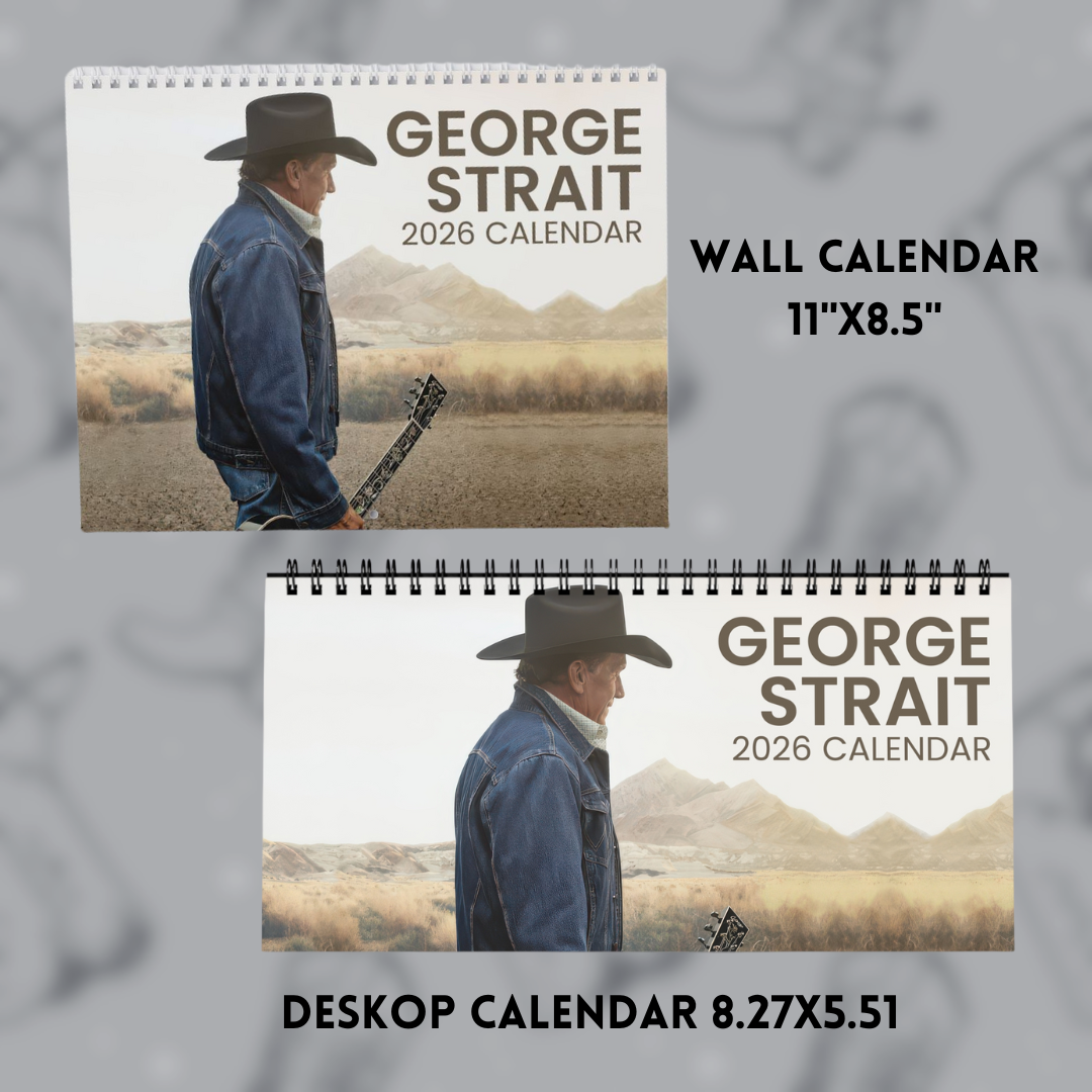 George Strait 2026 Calendar – Country Music Legend Fan Wall Calendar George Strait 2026 Calendar – Country Music Legend Fan Wall Calendar