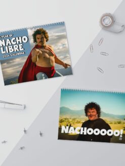 Nacho Libre 2026 Calendar with Famous Quotes