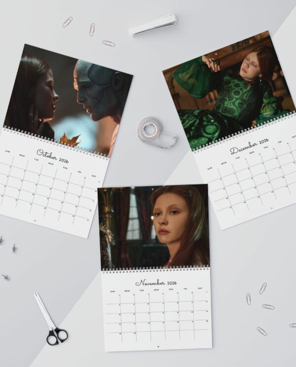 Elizabeth Lavenza 2026 Calendar – Frankenstein Movie Merch