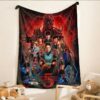 Stranger Thing 5 Fleece Blanket