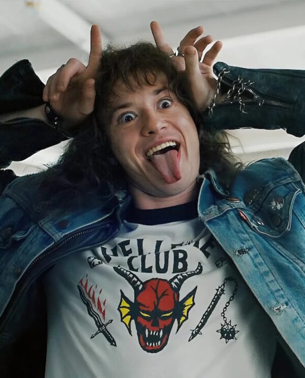 Hellfire Club Stranger Things 3/4 Sleeve Baseball T-shirt