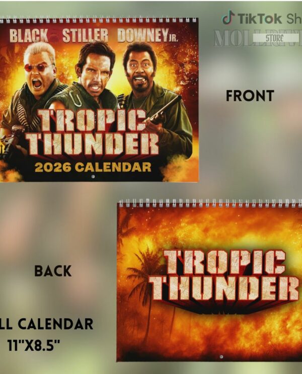 Tropic Thunder 2026 Calendar – Movie Merch