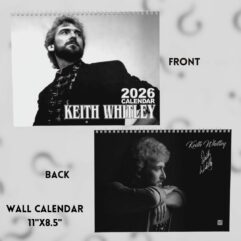 Keith Whitley 2026 Calendar – Country Music Legend Fan Wall Calendar