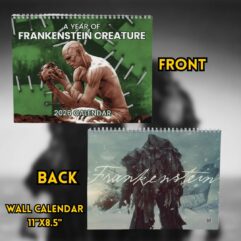 Frankenstein’s Creature 2026 Calendar – Frankenstein Movie Merch