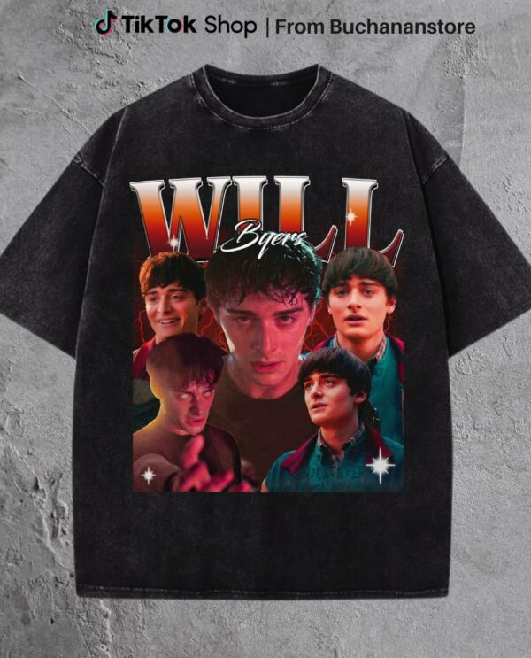 (Vers 2) Vintage Will Byers Stranger Things 5 T-Shirt, Sweatshirt, Hoodie