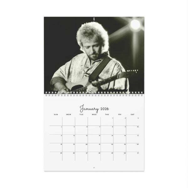 Keith Whitley 2026 Calendar – Country Music Legend Fan Wall Calendar