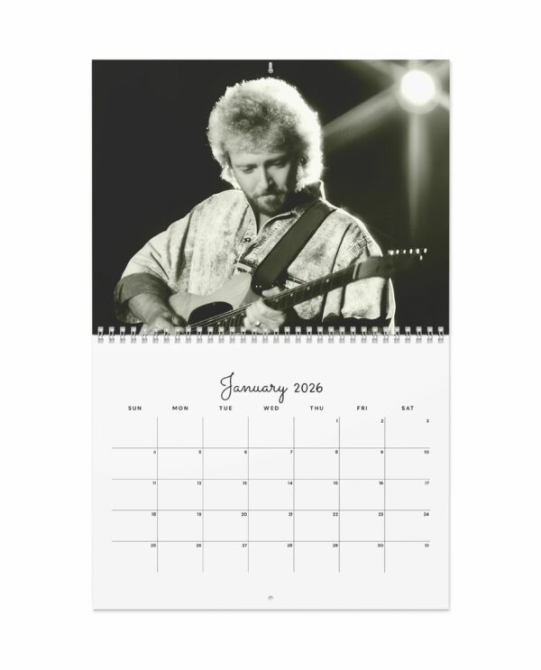 Keith Whitley 2026 Calendar – Country Music Legend Fan Wall Calendar