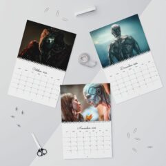 Frankenstein’s Creature 2026 Calendar – Frankenstein Movie Merch