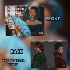 Elizabeth Lavenza 2026 Calendar – Frankenstein Movie Merch