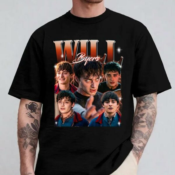 Vintage Will Byers Stranger Things 5 T-Shirt, Sweatshirt, Hoodie