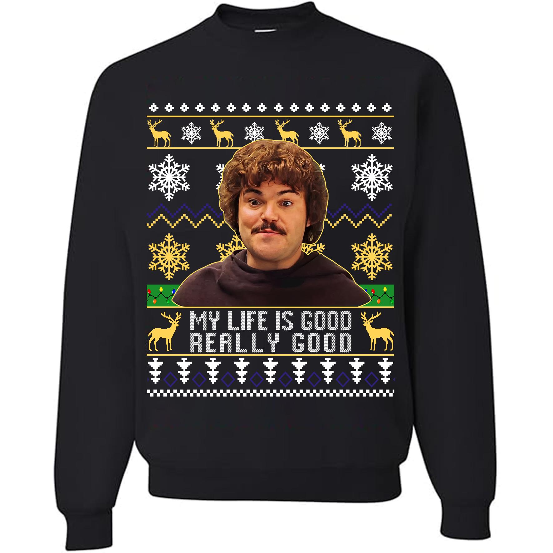 Nacho Libre Shirt/Hoddie/Sweatshirt With Famous Movie Lines Nacho Libre Shirt/Hoddie/Sweatshirt With Famous Movie Lines