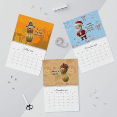 A Year Of The Burnt Peanut 2026 Calendar – Meme Trendy