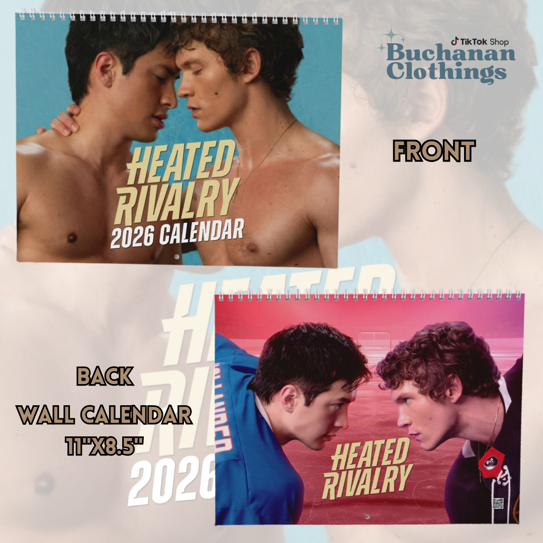 Heated Rivalry 2026 Calendar – Hollander and Rozanov Heated Rivalry 2026 Calendar – Hollander and Rozanov