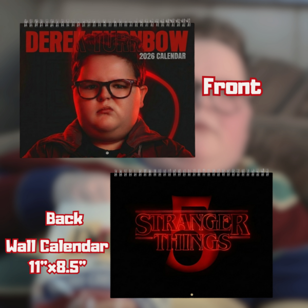 Derek Turnbow 2026 Calendar – Movie Merch
