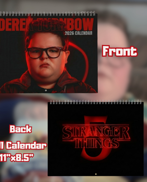 Derek Turnbow 2026 Calendar – Movie Merch