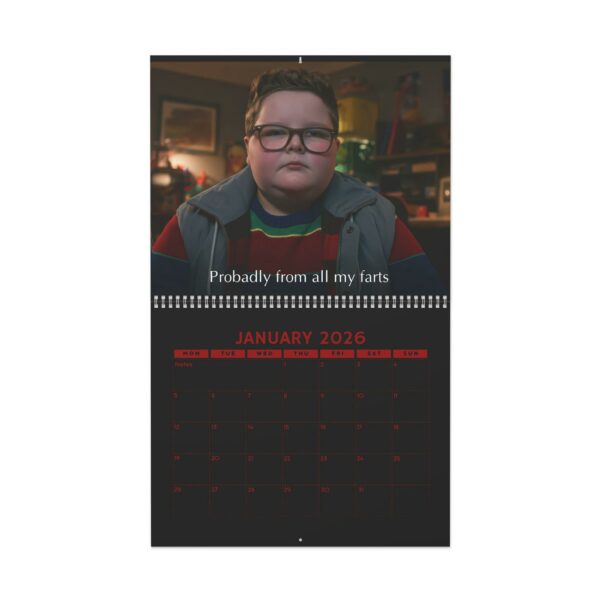 Derek Turnbow 2026 Calendar – Movie Merch