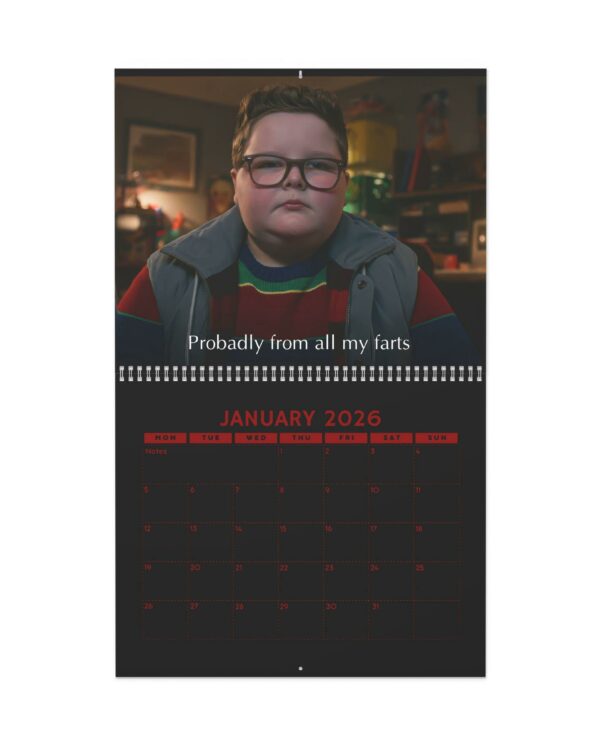 Derek Turnbow 2026 Calendar – Movie Merch