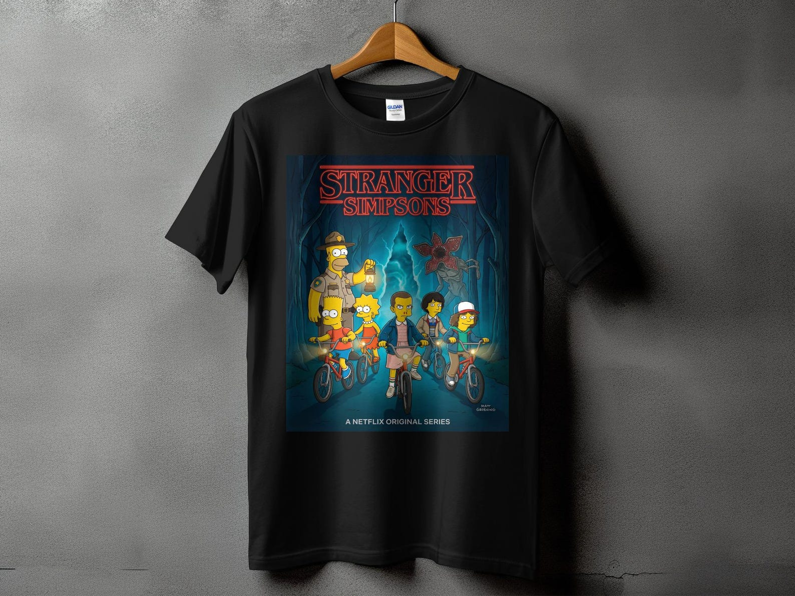 Stranger Simpsons T-Shirt, Sweatshirt, Hoodie – Stranger Things Merch Stranger Simpsons T-Shirt, Sweatshirt, Hoodie – Stranger Things Merch