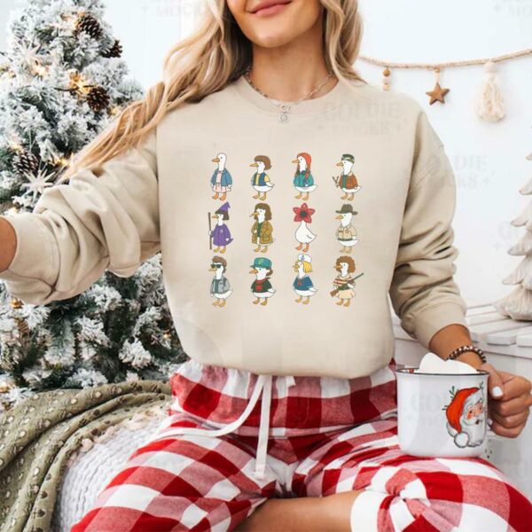 Funny Stranger Characters Goose Shirt, Sweatshirt, Hoodie – Stranger Things Merch