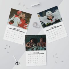 Heated Rivalry 2026 Calendar – Hollander and Rozanov
