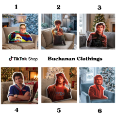 ST Character Pillow – Stranger Things Merch ST Character Pillow – Stranger Things Merch