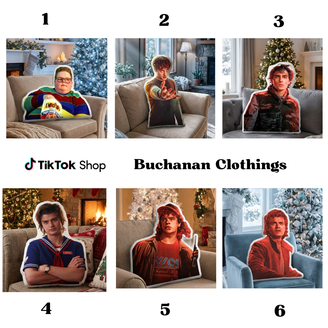 ST Character Pillow – Stranger Things Merch ST Character Pillow – Stranger Things Merch