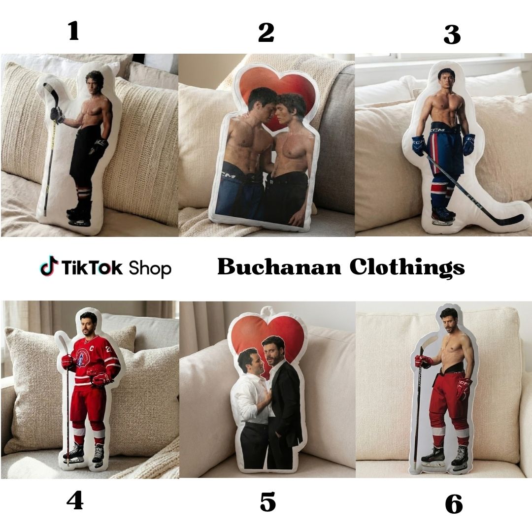 Heated Rivalry Pillow – Ilya and Shane Merch Heated Rivalry Pillow – Ilya and Shane Merch