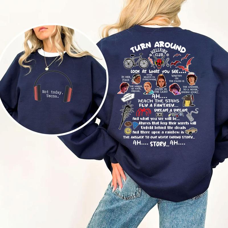 Turn Around Quote 2Sides Shirt, Never Ending Story Tshirt, Sweatshirt, Hoodie Turn Around Quote 2Sides Shirt, Never Ending Story Tshirt, Sweatshirt, Hoodie