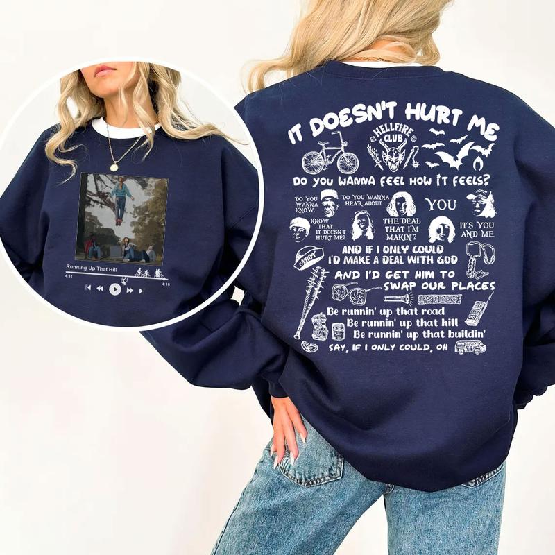 It Doesn’t Hurt Me Song 2Sides Shirt, Sweatshirt, Hoodie – Stranger Things Merch It Doesn’t Hurt Me Song 2Sides Shirt, Sweatshirt, Hoodie – Stranger Things Merch