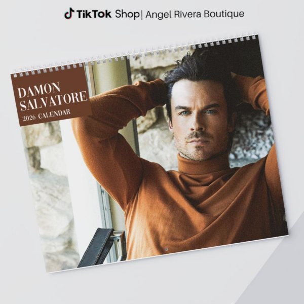 Vampire Diaries – Damon Salvatore 2026 Calendar