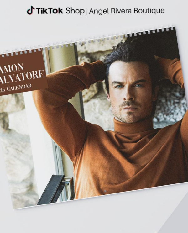 Vampire Diaries – Damon Salvatore 2026 Calendar Vampire Diaries – Damon Salvatore 2026 Calendar