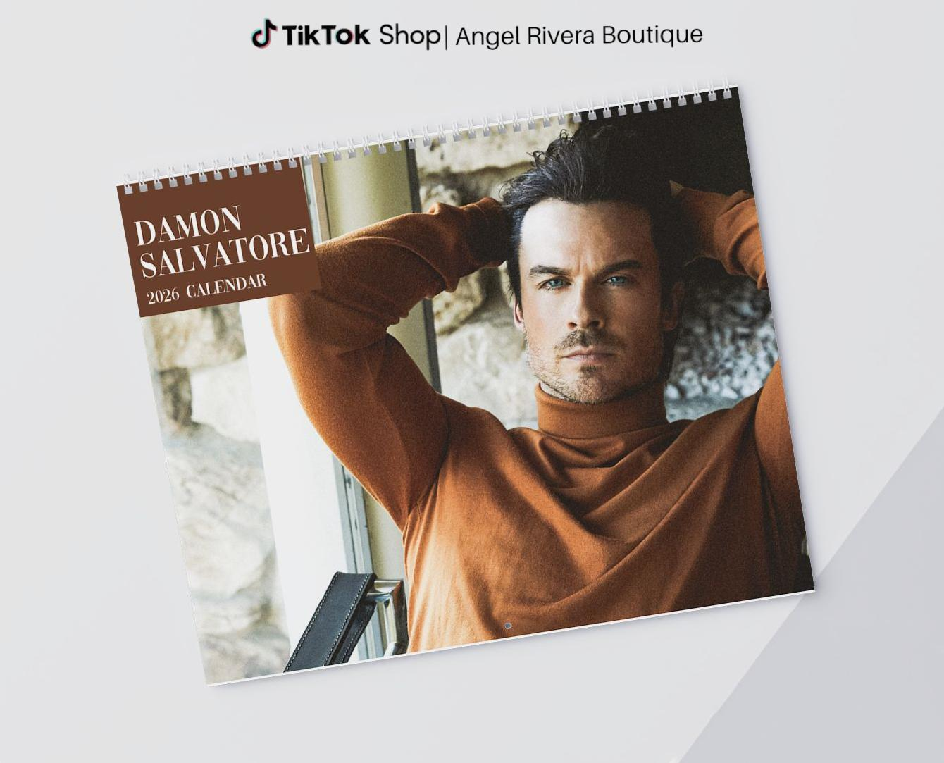 Vampire Diaries – Damon Salvatore 2026 Calendar Vampire Diaries – Damon Salvatore 2026 Calendar