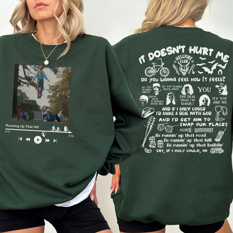 It Doesn’t Hurt Me Song 2Sides Shirt, Sweatshirt, Hoodie – Stranger Things Merch It Doesn’t Hurt Me Song 2Sides Shirt, Sweatshirt, Hoodie – Stranger Things Merch