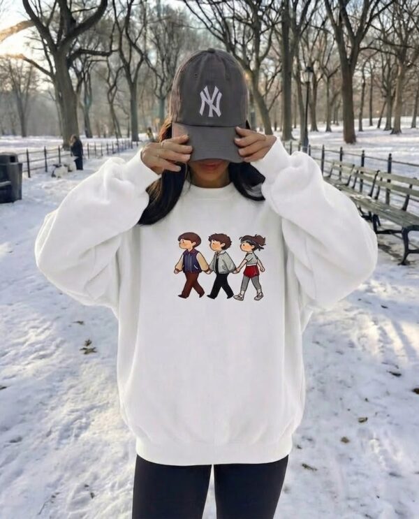 Stranger Will, Eleven And Mike Chibi T-Shirt, Sweatshirt, Hoodie – Stranger Things Merch