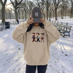 Stranger Will, Eleven And Mike Chibi T-Shirt, Sweatshirt, Hoodie – Stranger Things Merch