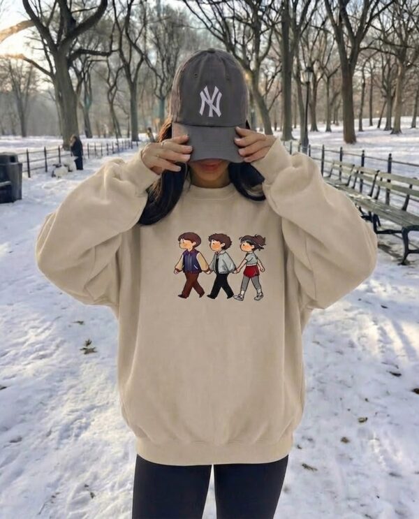 Stranger Will, Eleven And Mike Chibi T-Shirt, Sweatshirt, Hoodie – Stranger Things Merch