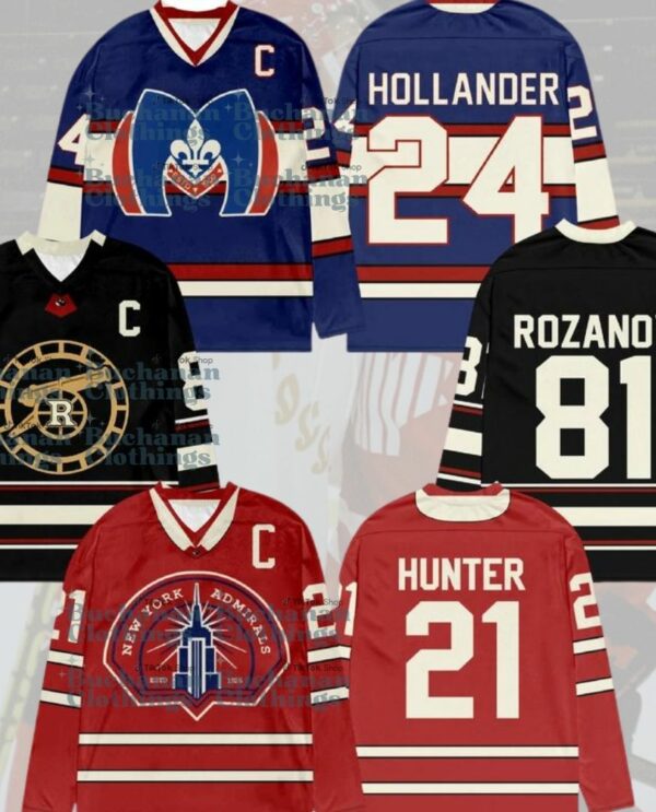 Hollanov Hockey Romance Heated Rivalry Movie Jersey, Hockey Fan Jersey