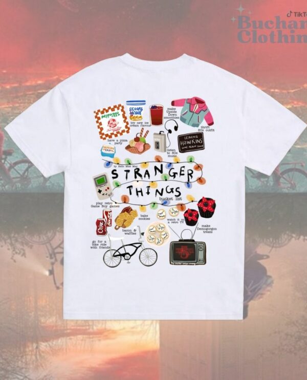 Cute Stranger Things Art Style T-Shirt, Sweatshirt, Hoodie – Stranger Things Merch