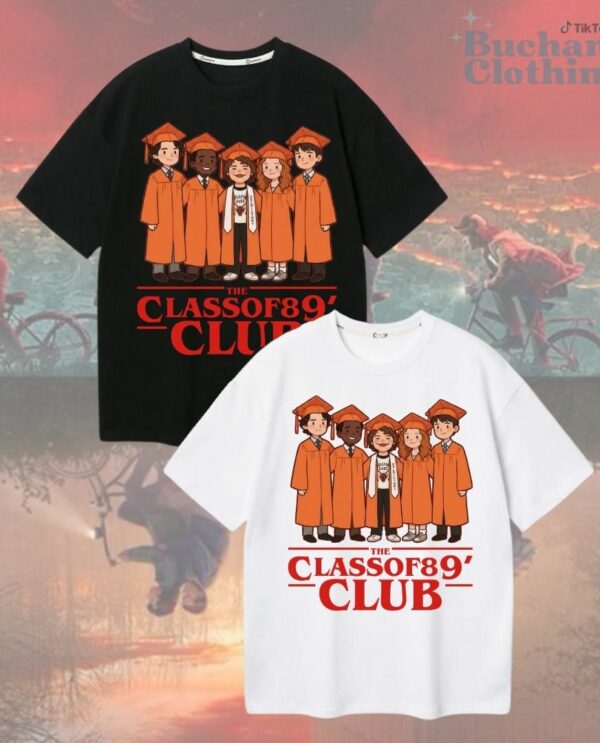 Class Of 89 Club Character T-Shirt, Sweatshirt, Hoodie – Stranger Things Merch