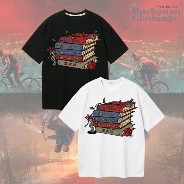 Vintage Stranger Things Book Cover T-Shirt, Sweatshirt, Hoodie – Stranger Things Merch