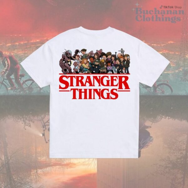 Ver2 Stranger Things Character Chibi Art Style T-Shirt, Sweatshirt, Hoodie – Stranger Things Merch