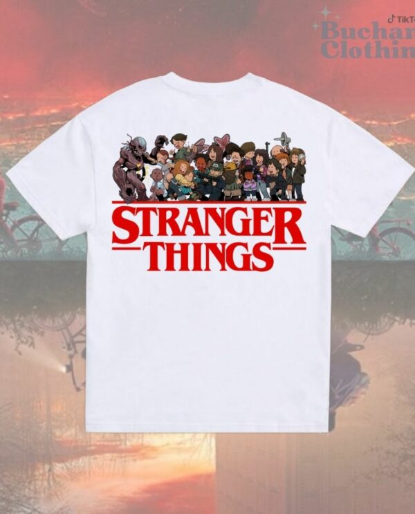 Ver2 Stranger Things Character Chibi Art Style T-Shirt, Sweatshirt, Hoodie – Stranger Things Merch