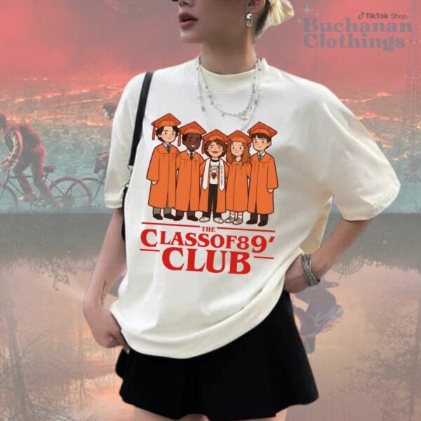 Class Of 89 Club Character T-Shirt, Sweatshirt, Hoodie – Stranger Things Merch