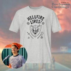 Vintage Hellfire Lives T-Shirt, Sweatshirt, Hoodie – Stranger Things Merch